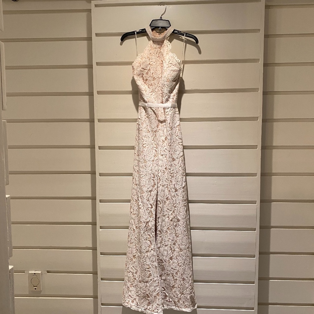 NWT Lotus Threads New York Razorback Lace Jumpsuit